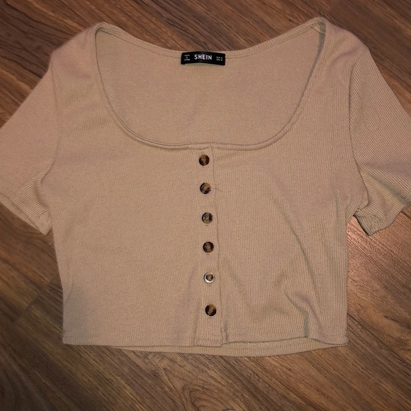 brown shein top🤎 - Picture 1 of 3